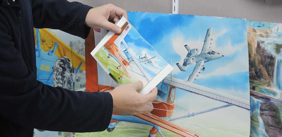 Photo of an older veteran