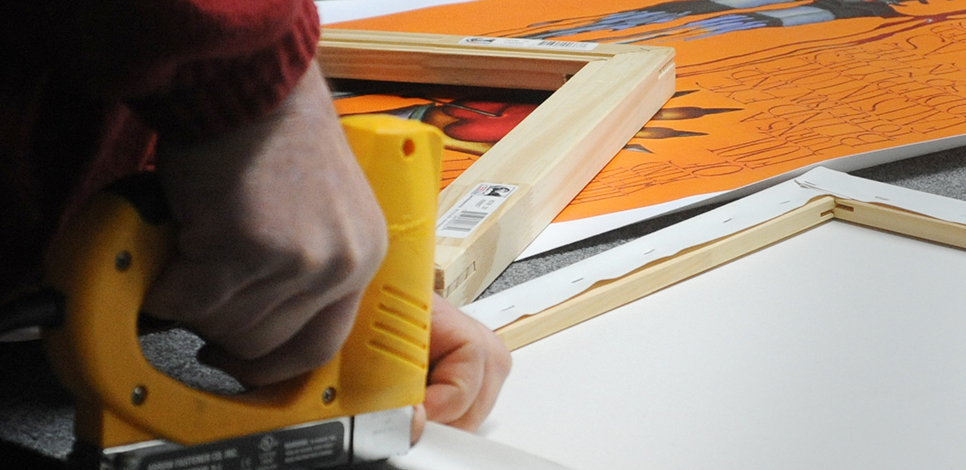 a painting of a celebratioin